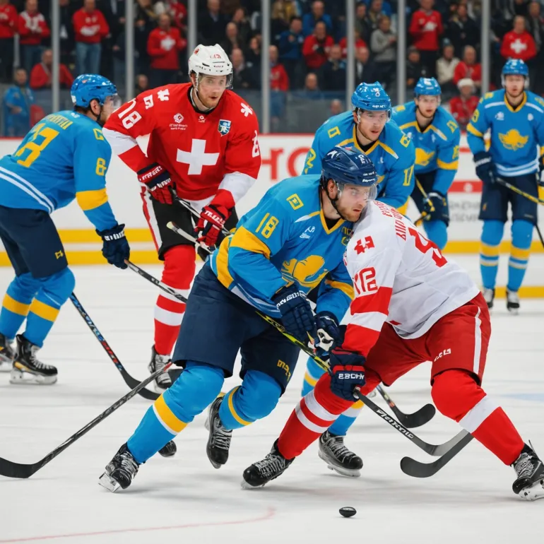Швейцария — Казахстан: прогноз на матч ЧМ-2025 20 мая — где смотреть онлайн, прямая трансляция, счёт и ставки на хоккей